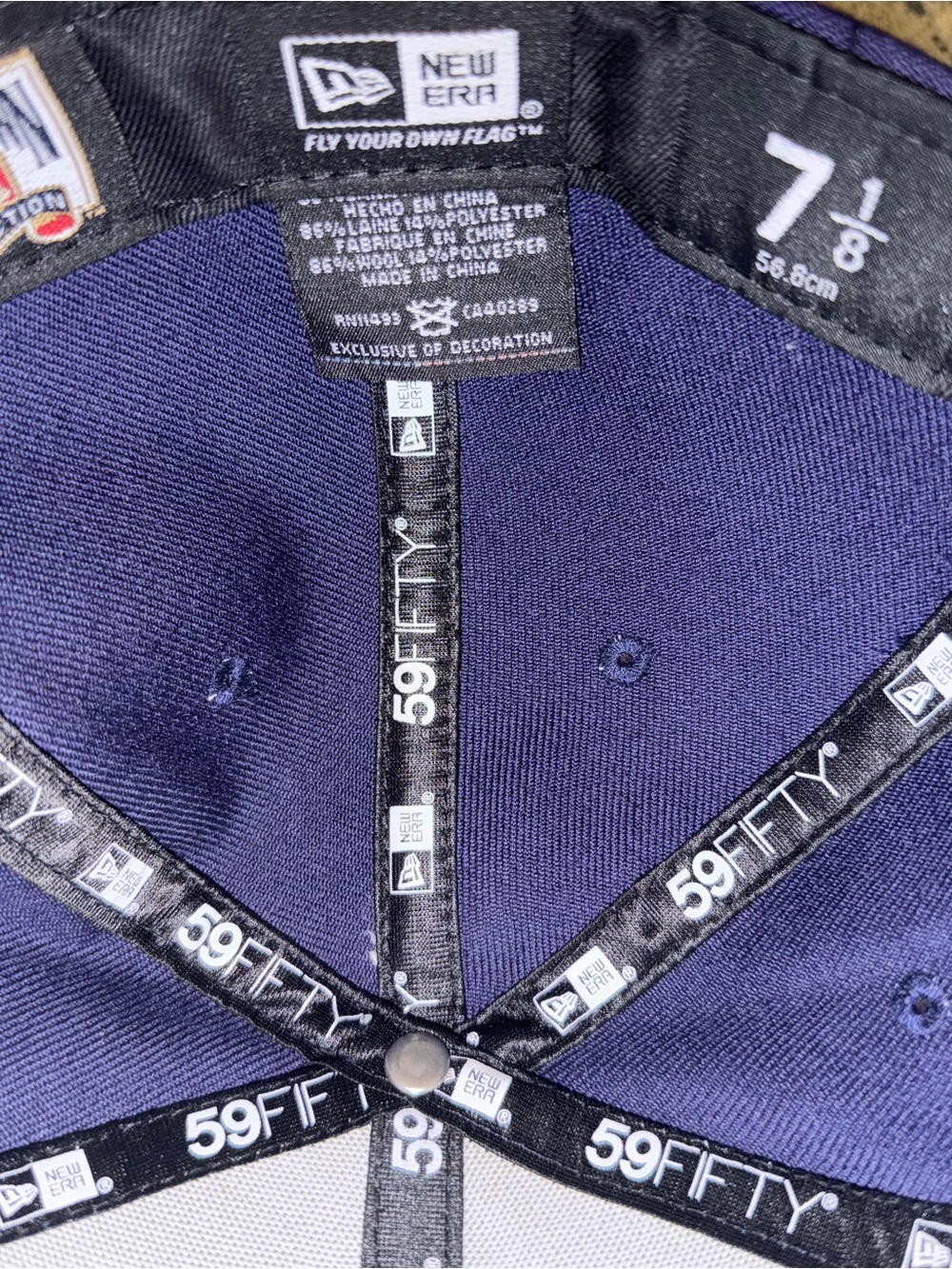 New Era 59FIFTY fitted HOUSTON ASTROS throwback star. - Picture 5 of 5